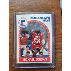 Michael Jordan 1989-1990 NBA Hoops #21 - Chicago Bulls - NBA - Fresh Pull